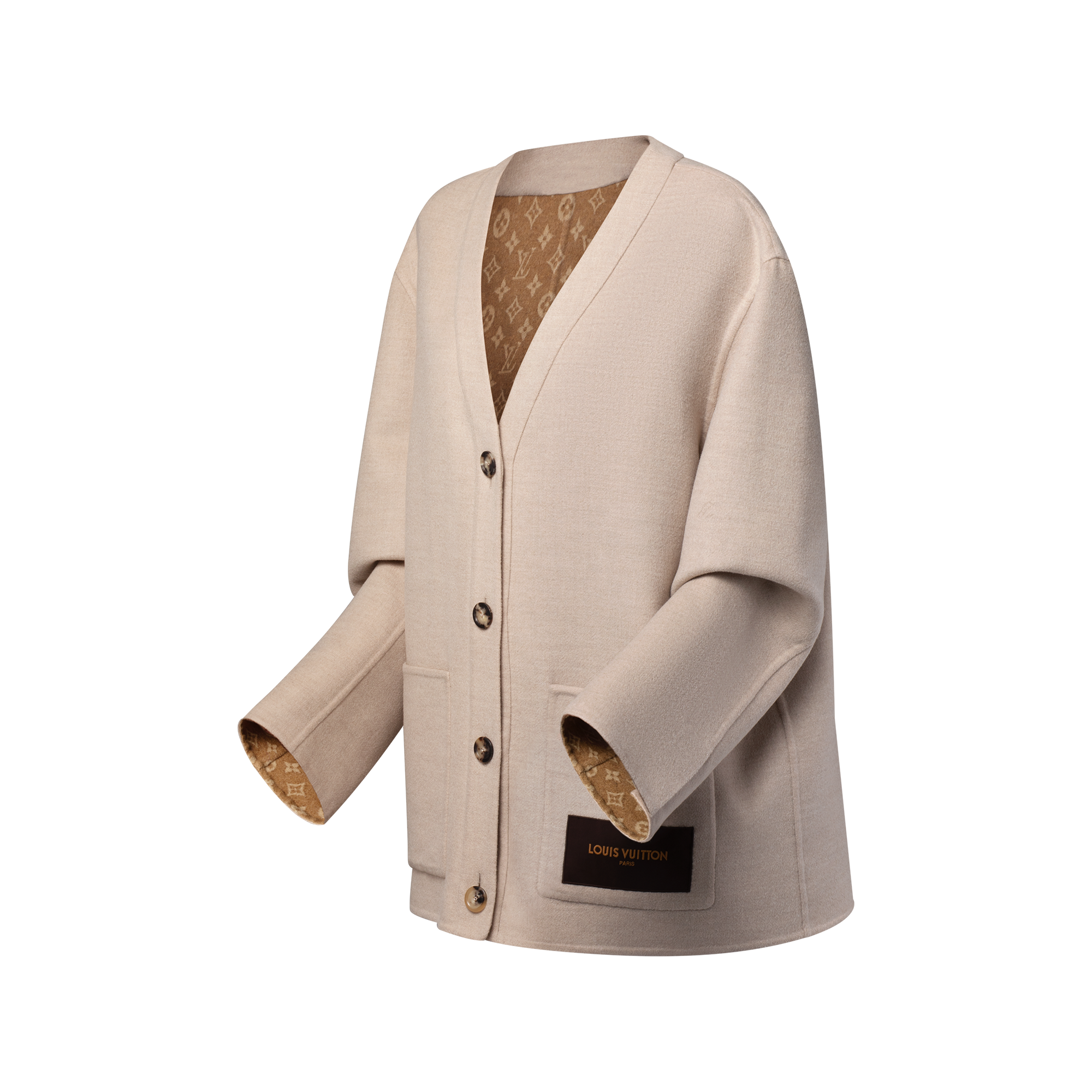 Double Face Cardigan - Ready-to-Wear 1AHXW0 | LOUIS VUITTON